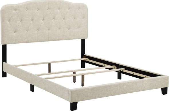 bed frames for adjustable base Modway Furniture Beds Beige