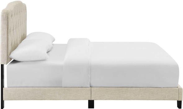 bed frames for adjustable base Modway Furniture Beds Beige