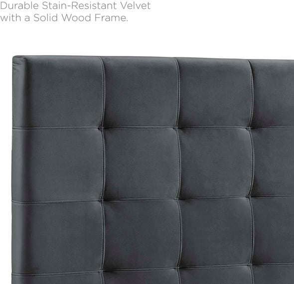 design bedframe Modway Furniture Headboards Headboards and Footboards Gray