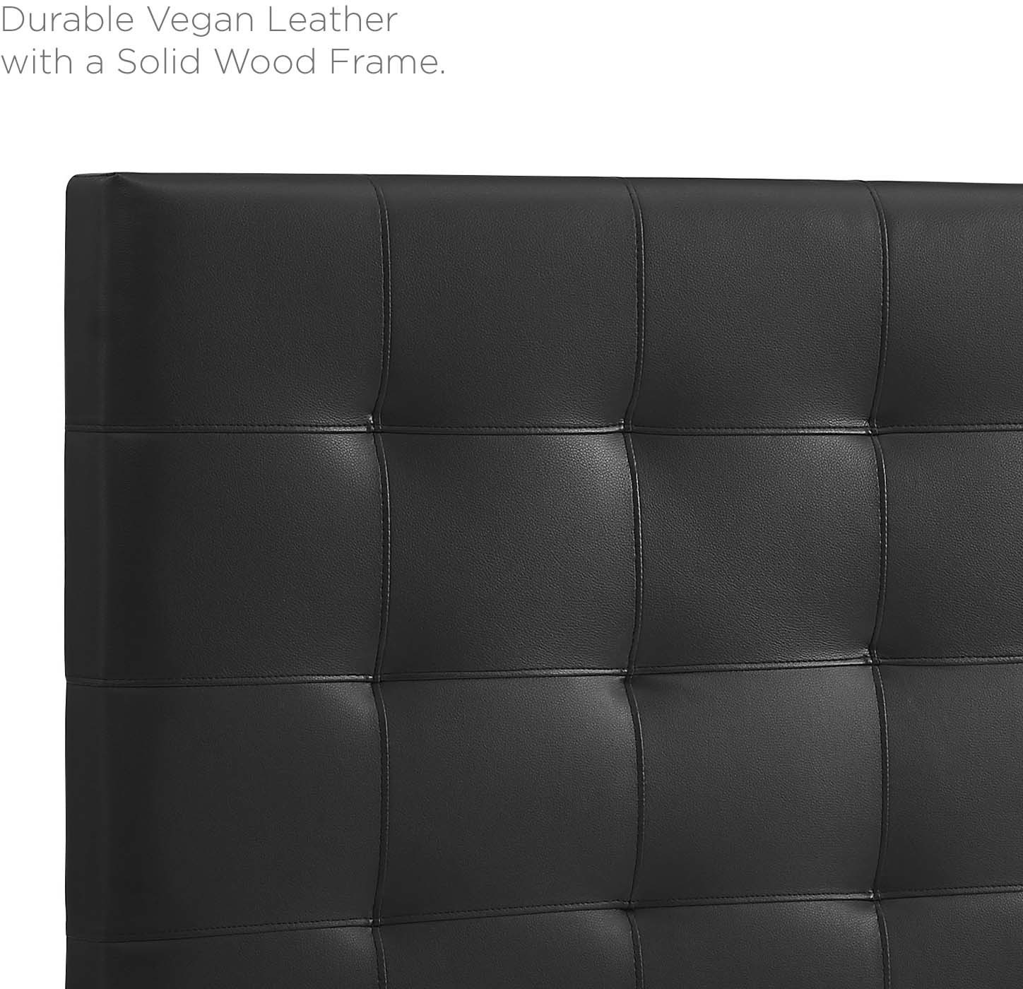 upholstered headboard queen Modway Furniture Headboards Black