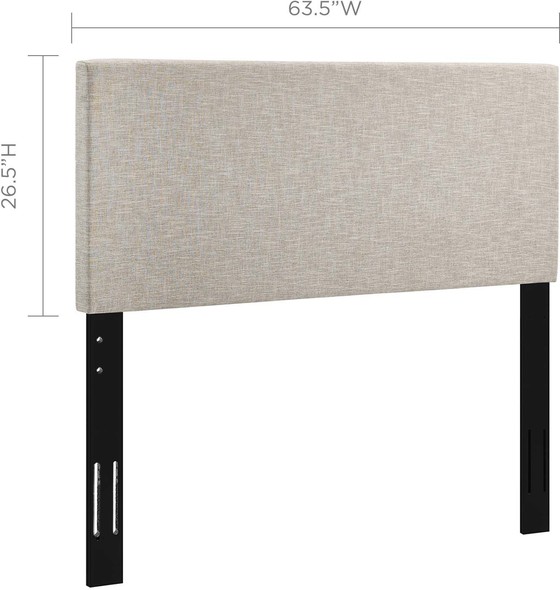 head board for queen bed Modway Furniture Headboards Beige