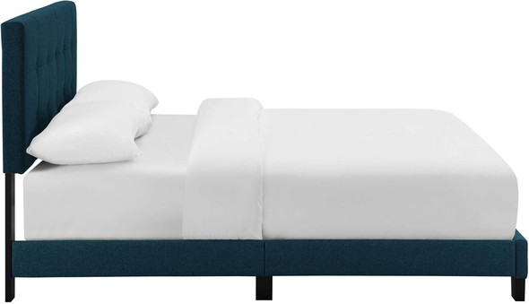 white queen size platform bed Modway Furniture Beds Azure
