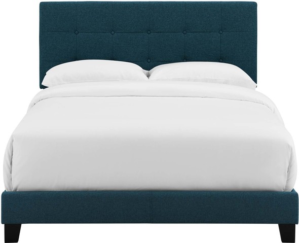 white queen size platform bed Modway Furniture Beds Azure