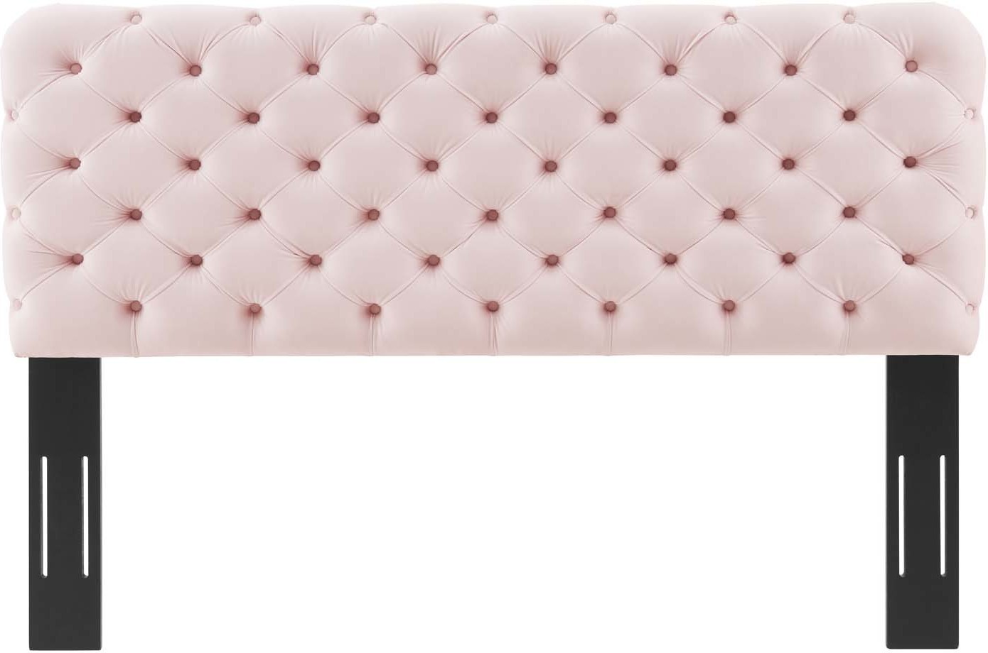 quilted headboard cover Modway Furniture Headboards Pink