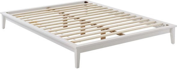 twin xl bed base Modway Furniture Beds White