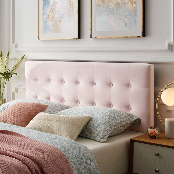 bedroom without bed frame Modway Furniture Headboards Pink