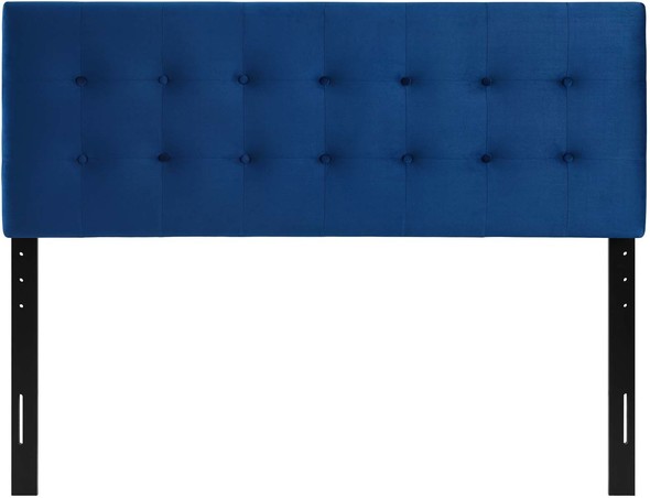 king size bed head Modway Furniture Headboards Navy