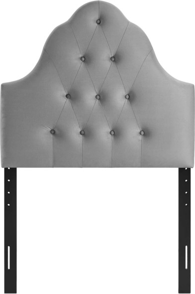bed headboard cushion near me Modway Furniture Headboards Gray