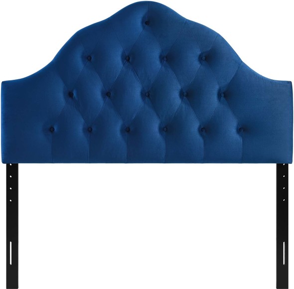 king size headboard black Modway Furniture Headboards Navy