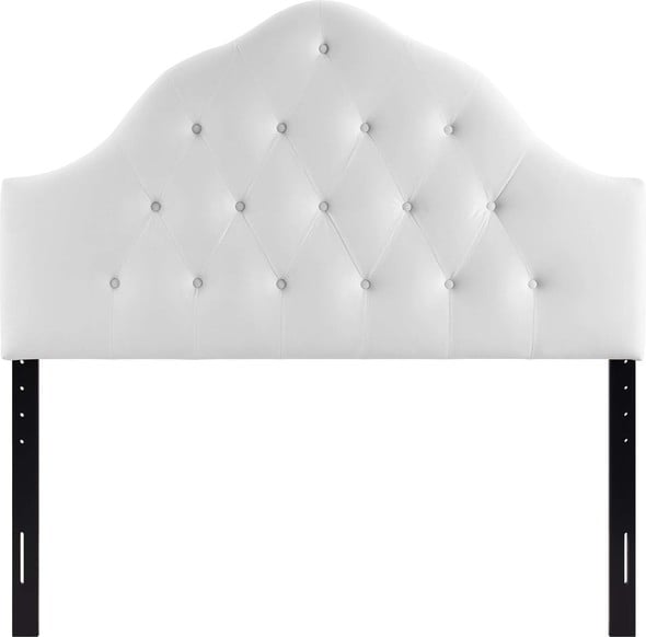 cheap upholstered headboard Modway Furniture Headboards White