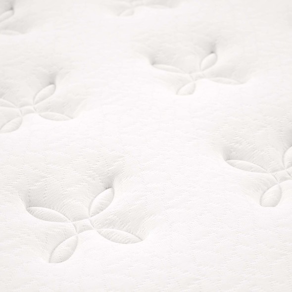 8 inches foam Modway Furniture Twin Mattresses White