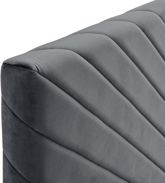 bed headboard cushion near me Modway Furniture Headboards Charcoal
