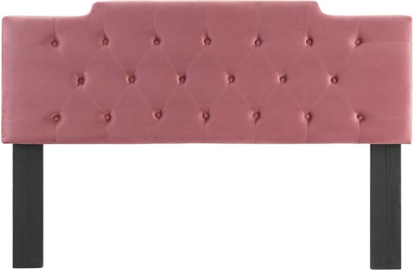 white upholstered bed full size Modway Furniture Headboards Dusty Rose