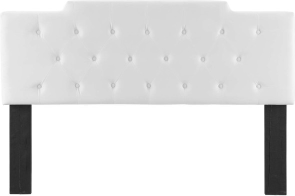 single head board Modway Furniture Headboards White
