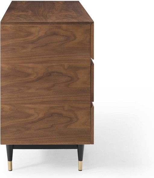 long dresser mirror Modway Furniture Case Goods Walnut