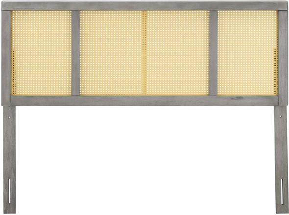 gray fabric headboard queen Modway Furniture Headboards Gray