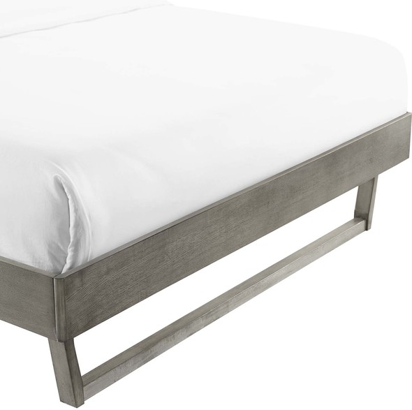 headboard for platform bed king Modway Furniture Beds Gray