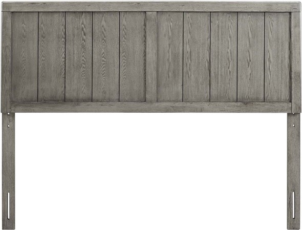 long headboard bed Modway Furniture Headboards Gray
