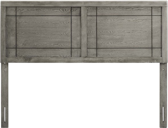 bed frame lamp Modway Furniture Headboards Gray