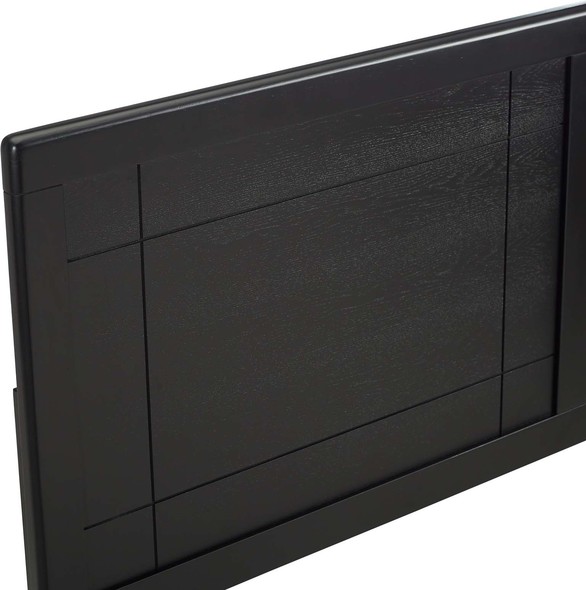 king headboard panel Modway Furniture Headboards Black