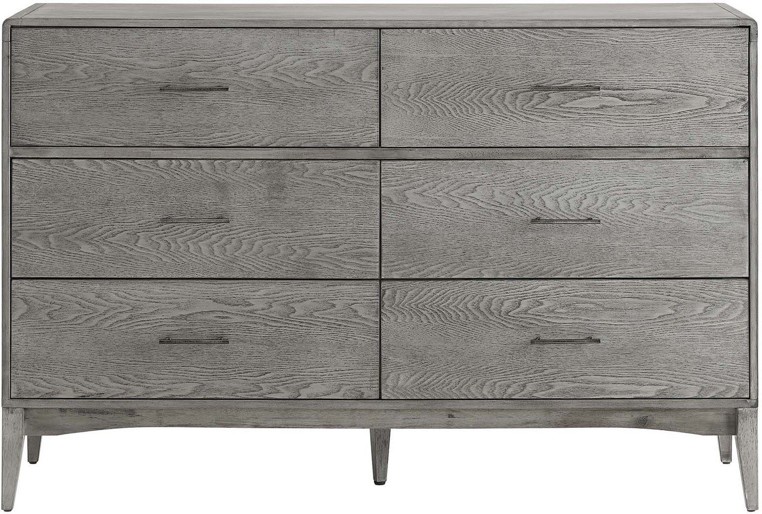 oak dresser 6 drawer Modway Furniture Case Goods Gray