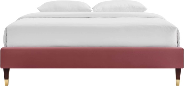 cheap bed base queen Modway Furniture Beds Dusty Rose
