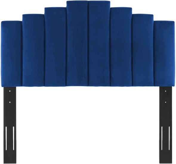 quilted headboard queen Modway Furniture Headboards Navy