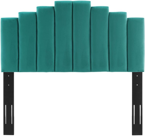 upholstered headboard with storage Modway Furniture Headboards Teal