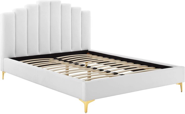 boxspring for full size bed Modway Furniture Beds White
