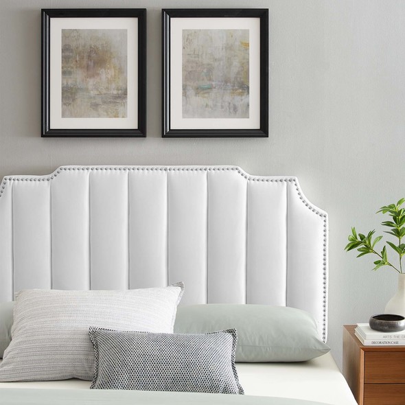 single bed head board Modway Furniture Headboards White