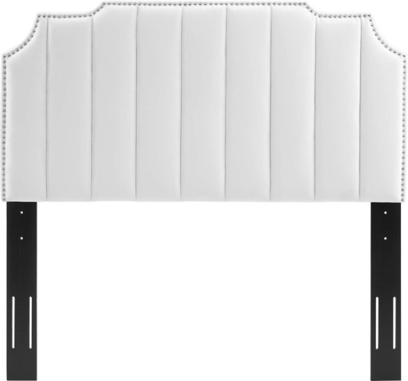 headboard bed lights Modway Furniture Headboards White