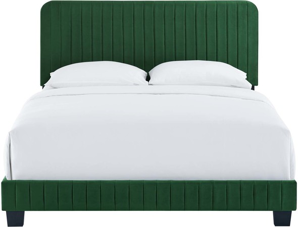 full bed frame with storage drawers Modway Furniture Beds Emerald