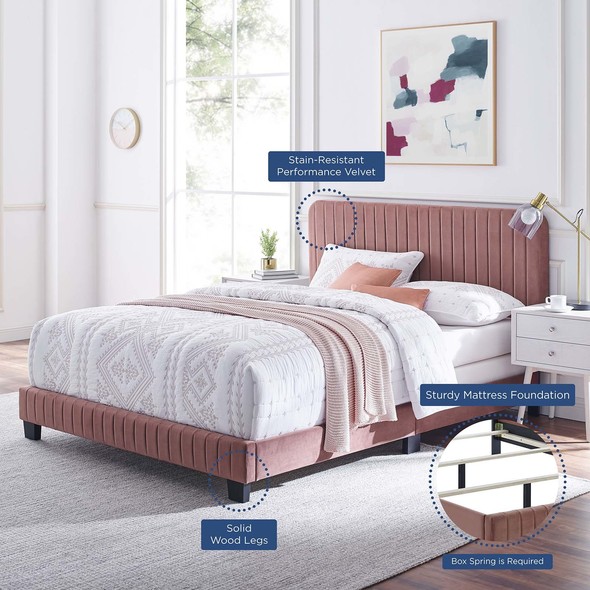 twin bed furniture set Modway Furniture Beds Dusty Rose