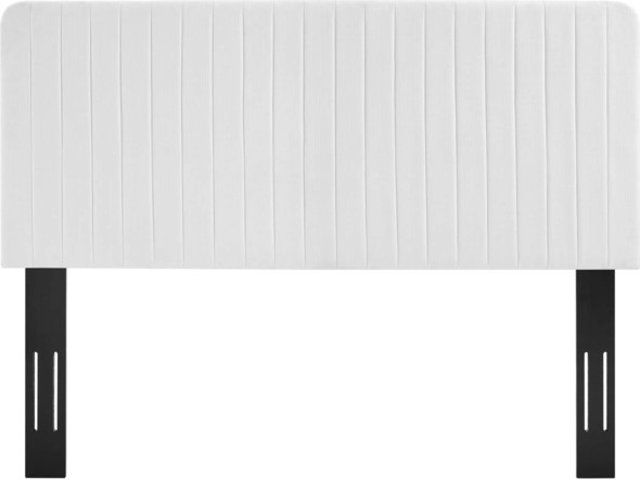 wall mounted headboard double Modway Furniture Headboards White