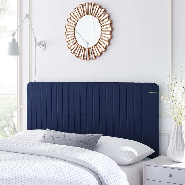 black bed headboard Modway Furniture Headboards Royal Blue