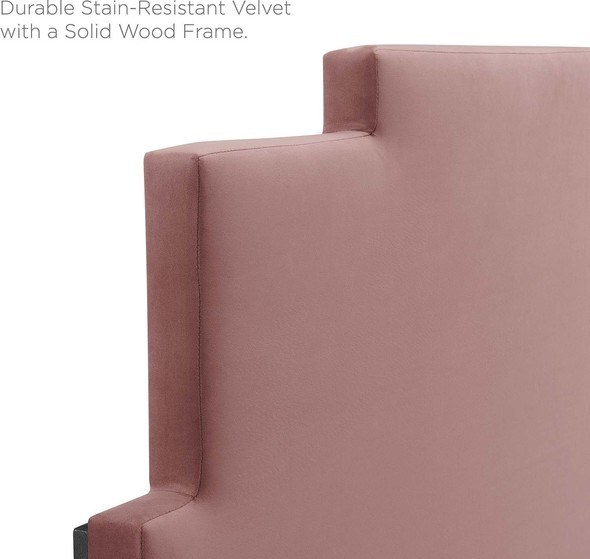 bedroom headboard design Modway Furniture Headboards Dusty Rose