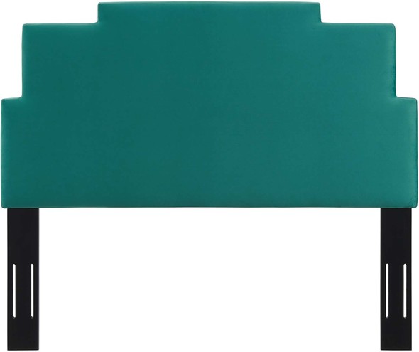 bed with headboard cushion Modway Furniture Headboards Teal