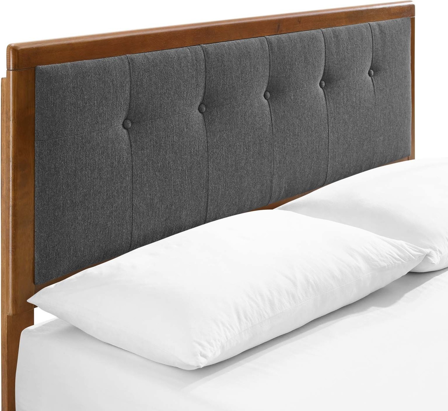 full bed frame with drawers Modway Furniture Beds Walnut Charcoal