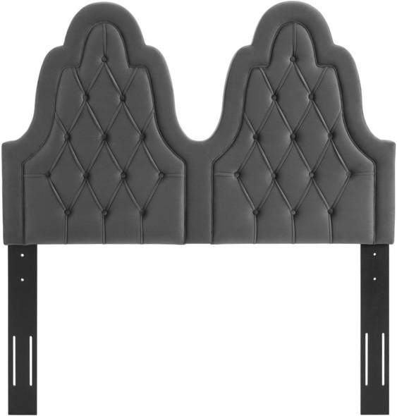california king size headboard Modway Furniture Headboards Charcoal
