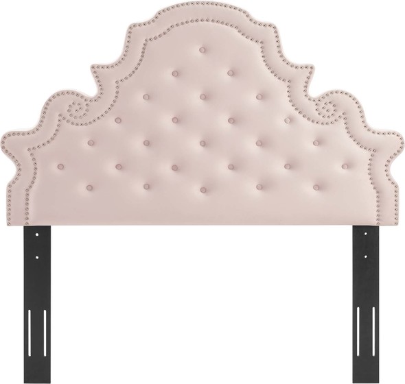 padded bed heads Modway Furniture Headboards Pink