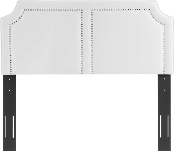 twin panel headboard Modway Furniture Headboards White