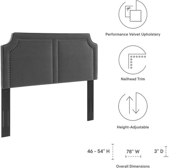 twin headboards for sale Modway Furniture Headboards Charcoal