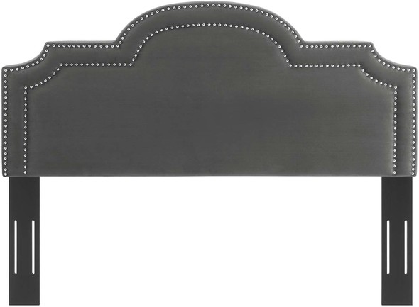 white bed frame and headboard Modway Furniture Headboards Charcoal