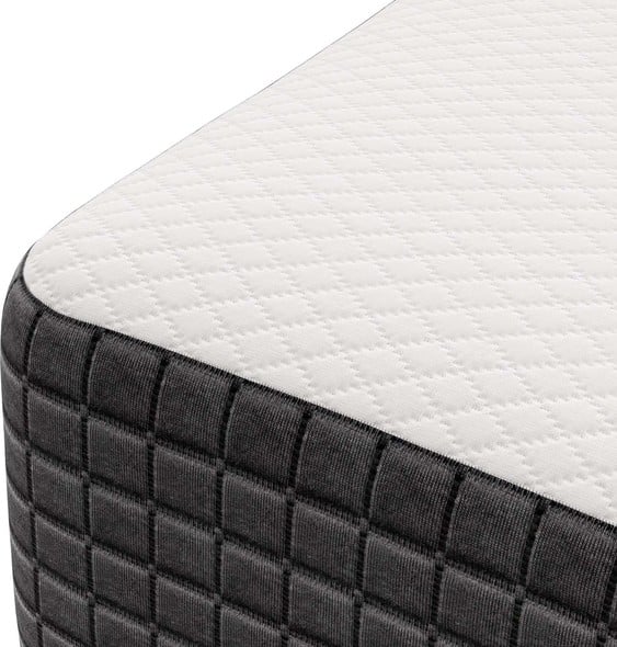full memory foam mattress double Modway Furniture Queen White