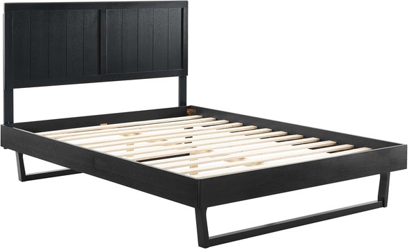 twin twin bed Modway Furniture Beds Black