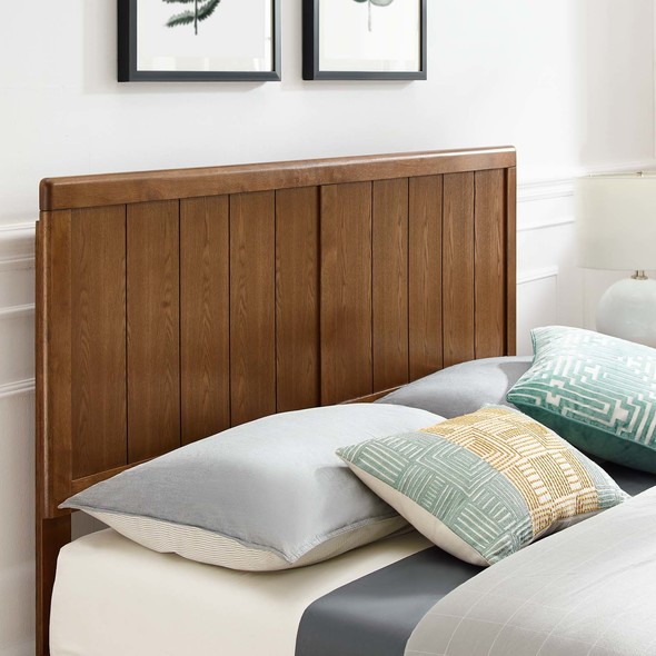 bedroom frames Modway Furniture Beds Walnut