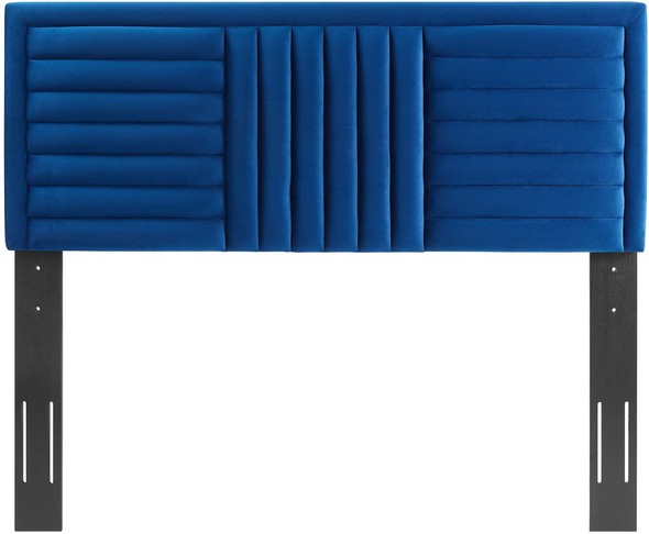 full upholstered bed Modway Furniture Headboards Navy