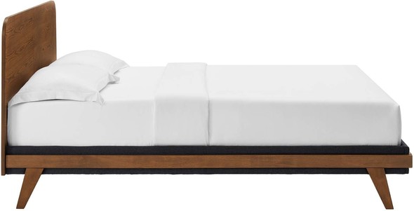 queen mattress for platform bed Modway Furniture Beds Walnut