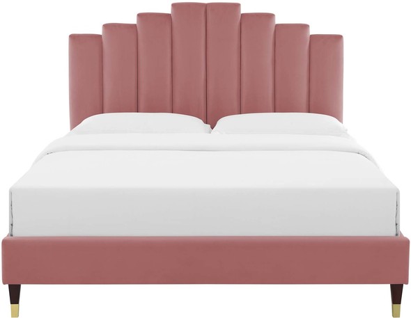 king bed with under storage Modway Furniture Beds Dusty Rose