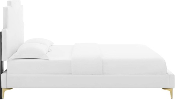 twin mattress lowes Modway Furniture Beds White